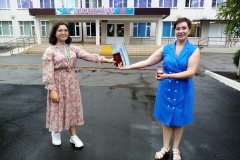 Вручение аттестатов 2020